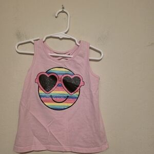 The Children's place rainbow happy emoji shirt size 3 T